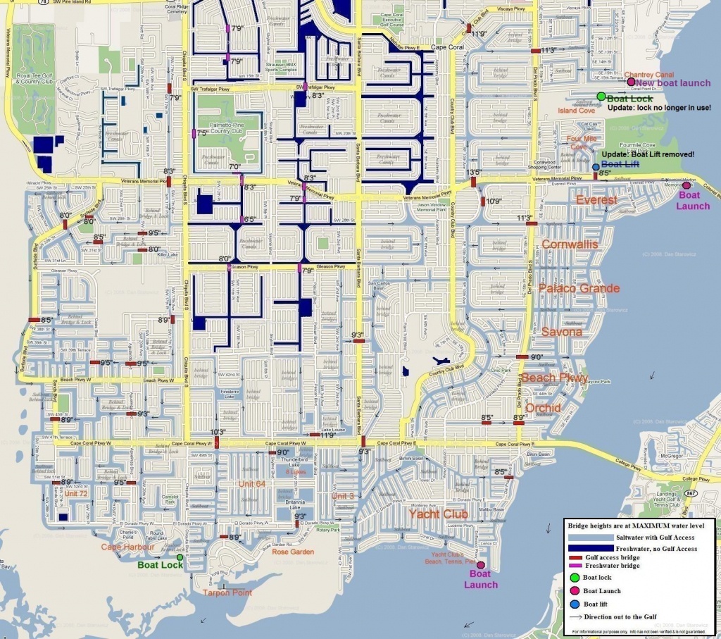 Nautical Charts Cape Coral Florida