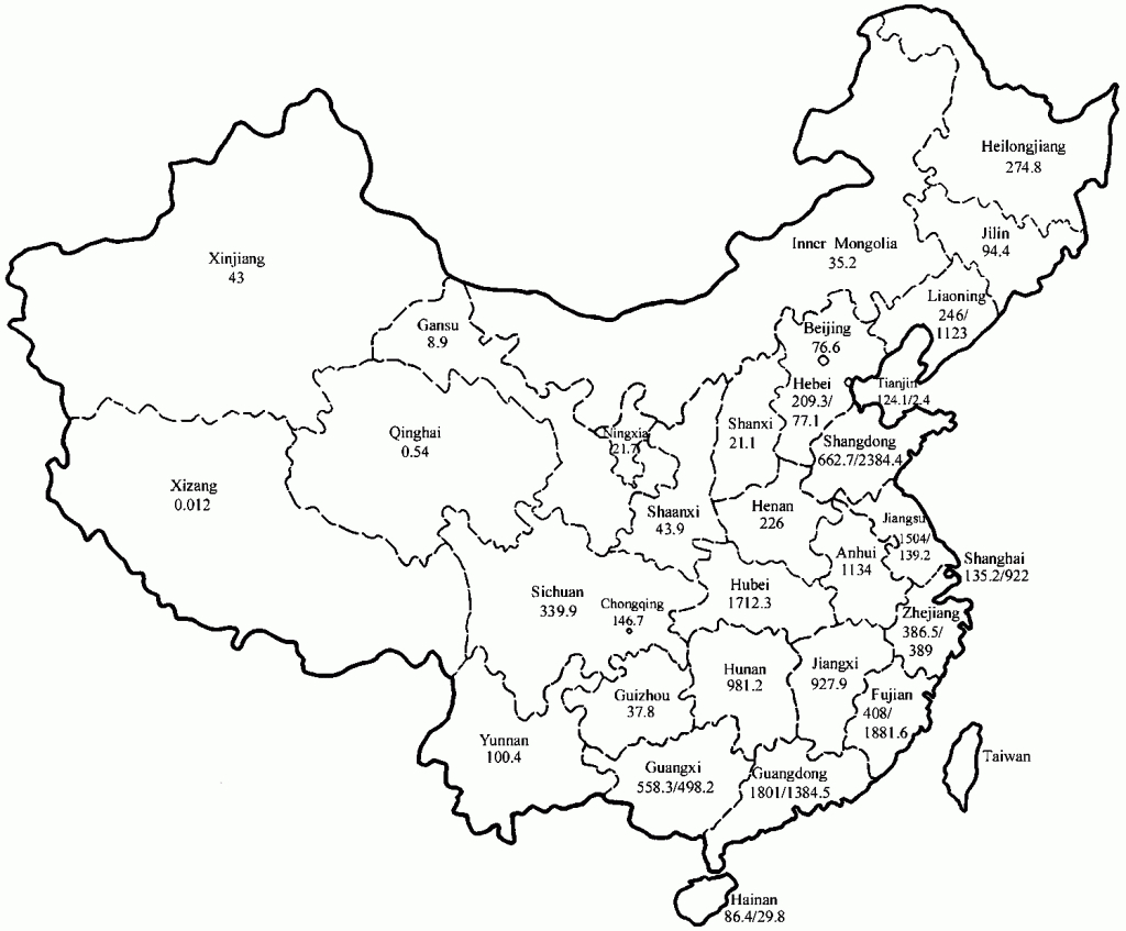 Map Of China Coloring Page - Coloring Home - Printable Map Of China For Kids