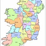 Map Of Counties In Ireland | This County Map Of Ireland Shows All 32   Printable Map Of Ireland Counties And Towns