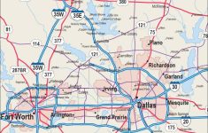Printable Map Of Fort Worth Texas