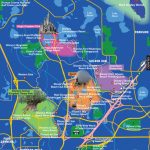 Map Of Disney World   Walt Disney Florida Map