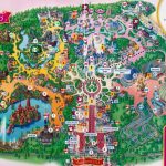 Map Of Disneyland Paris And Walt Disney Studios Regarding Disneyland   Printable Disneyland Map