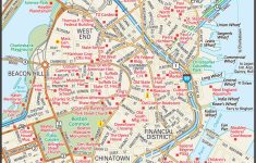 Printable Map Of Downtown Boston