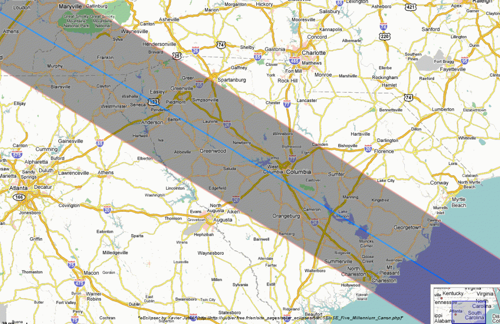 Map Of Eclipse 2019 Detailed Printable Pdf File Download - Printable Eclipse Map