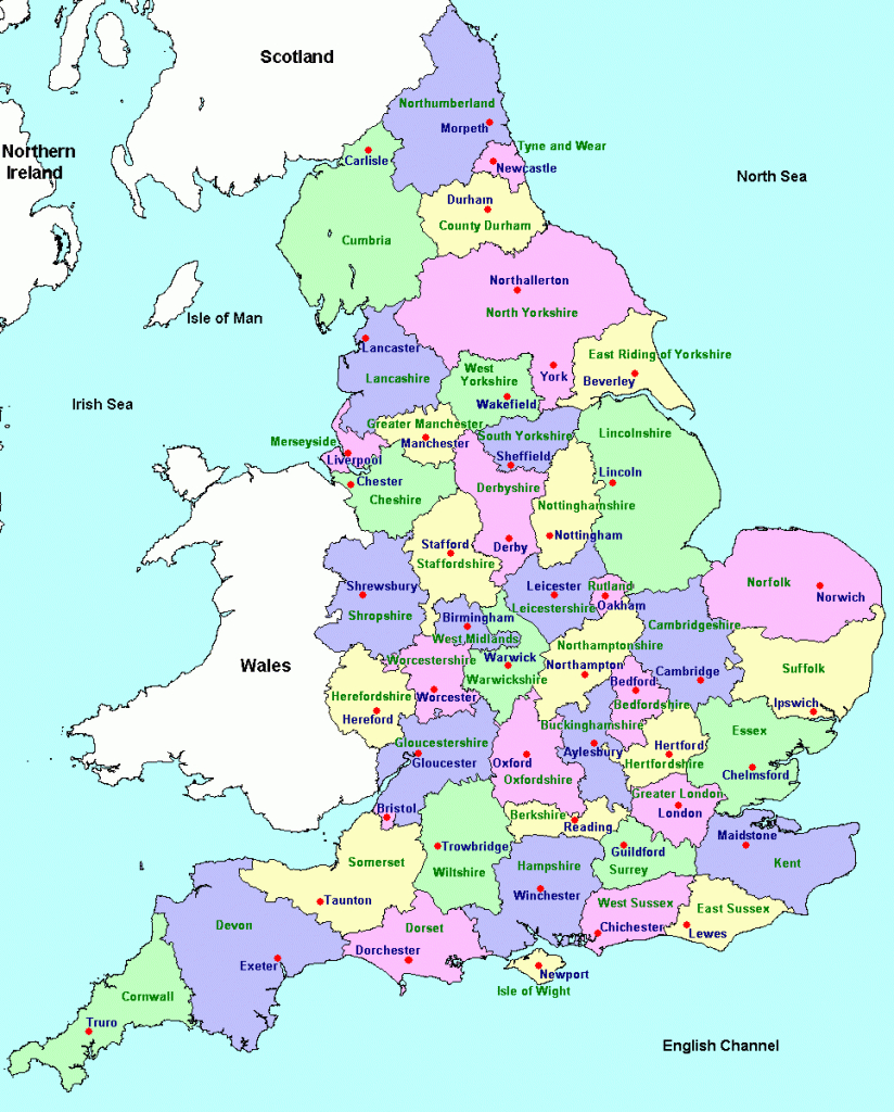 Map Of England With Counties | Dame Agatha Christie In 2019 - Printable Map Of England