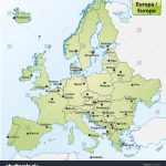 Map Of Europe Capitals   World Wide Maps   Printable Map Of Europe With Capitals