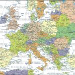 Map Of European Cities At Europe City On Printable With In 8   World   Printable Map Of Europe With Cities