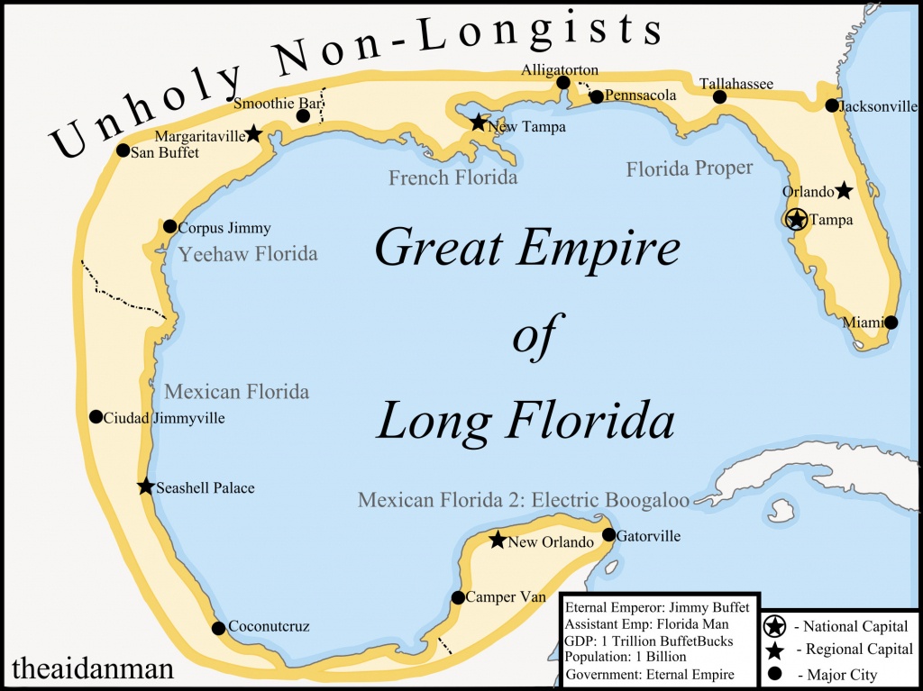 Map Of Florida, 2045. (Not My Oc) : Florida - Yeehaw Junction Florida Map