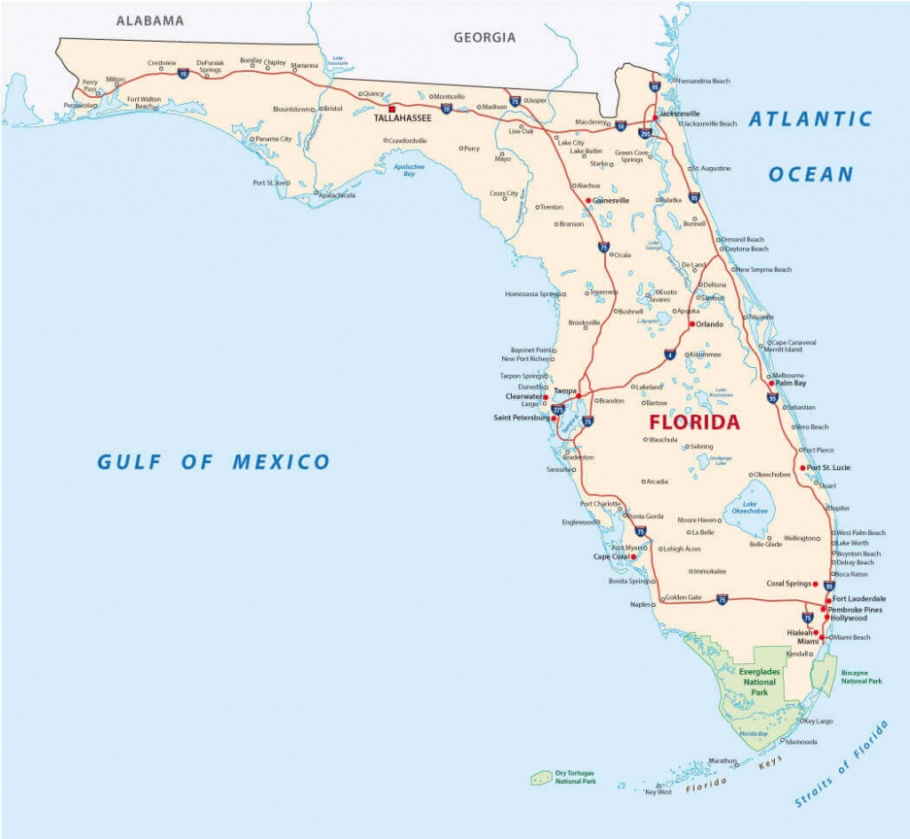 Map Of Florida - Coral Bay Florida Map