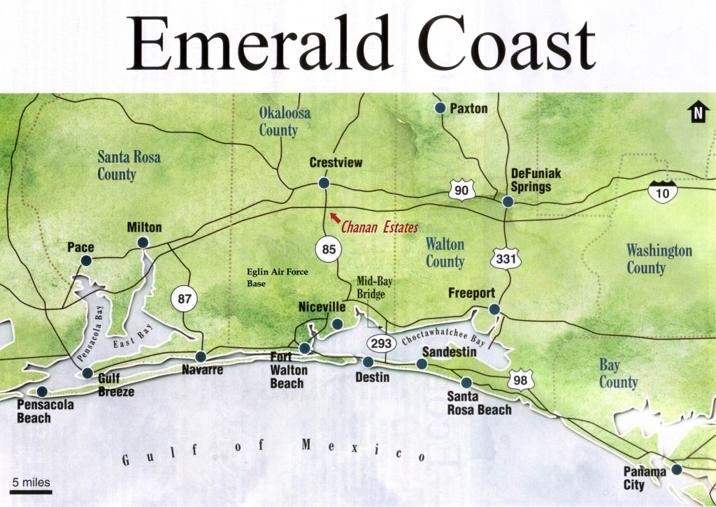 Map Of Florida Emerald Coast | Download Them And Print - Emerald Coast Florida Map