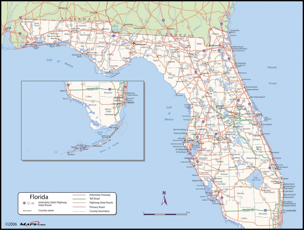 Map Of Florida State - Maps - Map Of S Florida