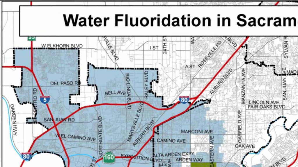 Map Of Fluoridated Areas In Sacramento Ca - Youtube - California Fluoridation Map