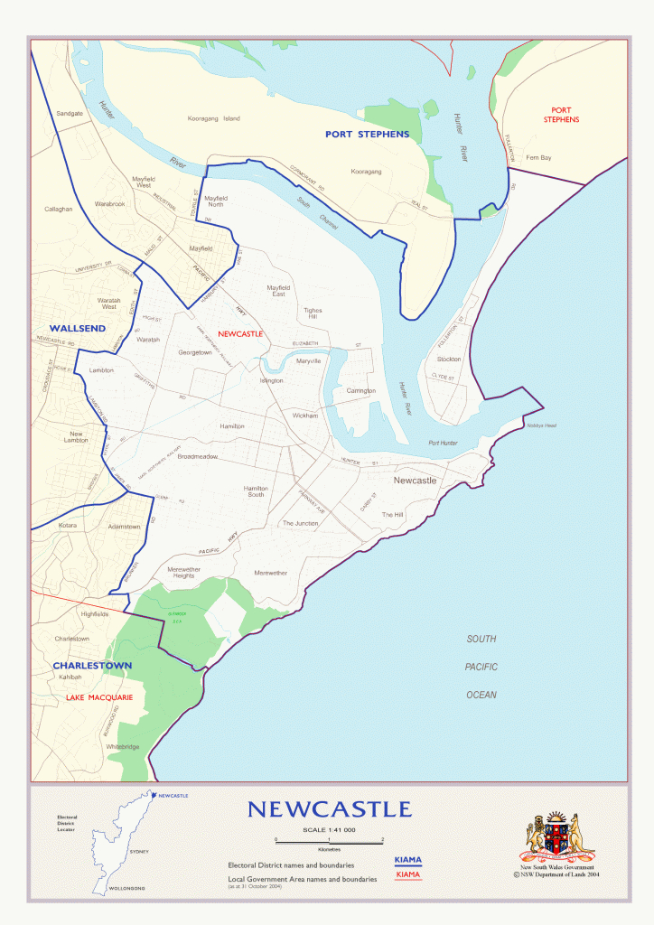 Map Of Hamilton Nsw | Download Them And Print - Printable Map Of Newcastle Nsw