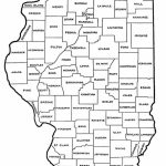 Map Of Illinois Counties | Sitedesignco   Illinois County Map Printable