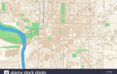 Downtown Indianapolis Map Printable