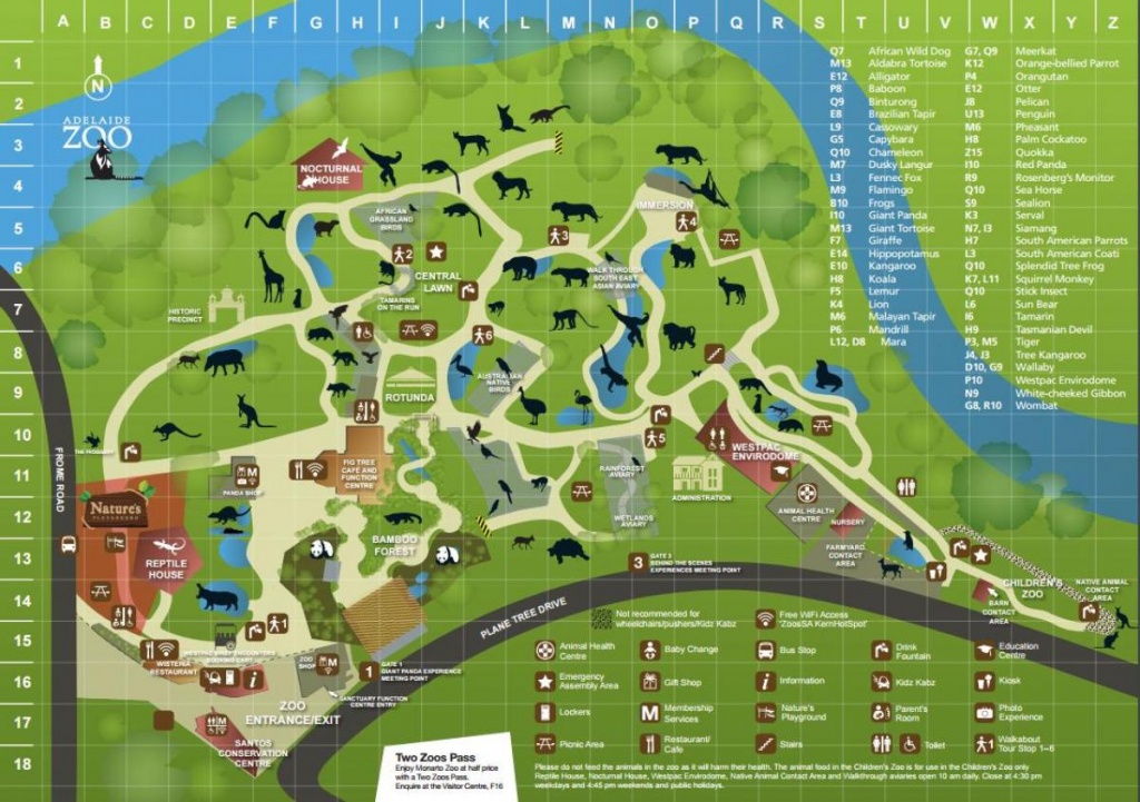 Map Of Jacksonville Zoo And Travel Information | Download Free Map - Zoos In Florida Map