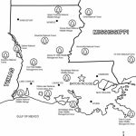 Map Of Louisiana Coloring Page | Free Printable Coloring Pages   Louisiana State Map Printable