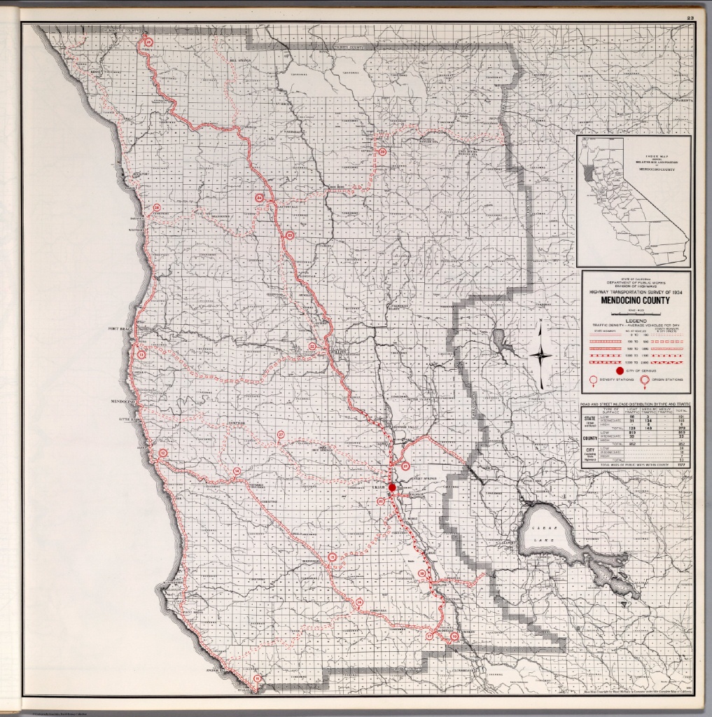 Map Of Mendocino County California And Travel Information | Download - Mendocino County California Map