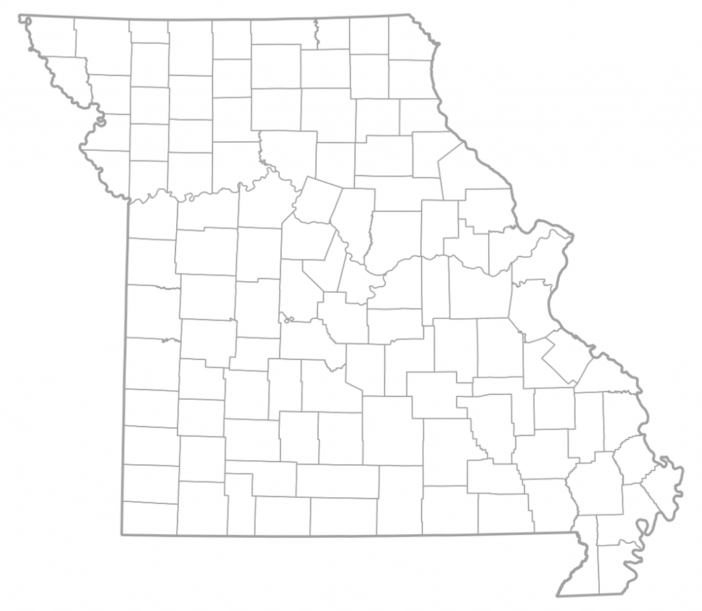 Map Of Missouri Counties | Sksinternational - Printable Blank Map Of Missouri
