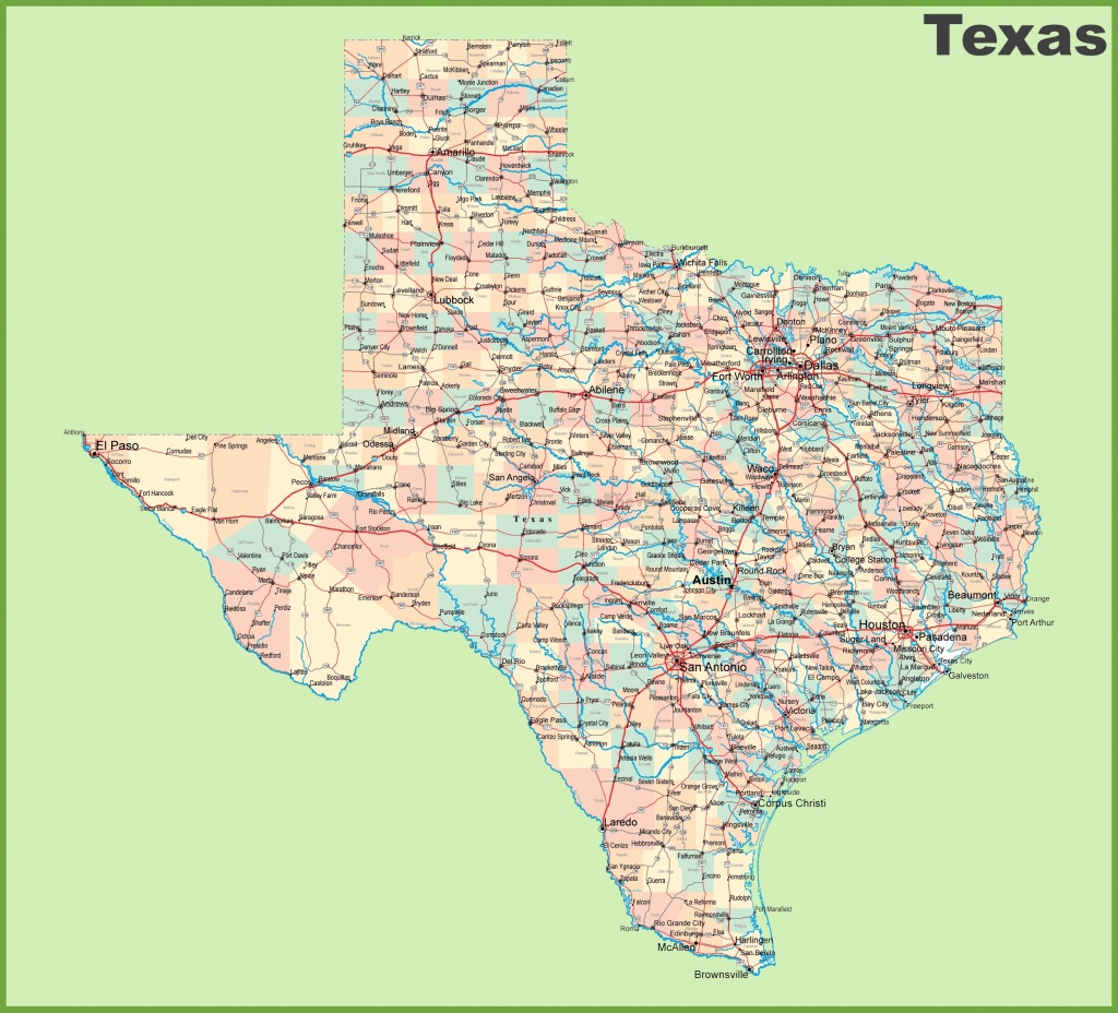 Map Of Northeast Texas Cities - Map Of Northeast Texas Counties