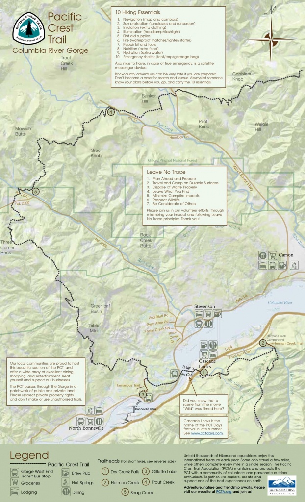 Map Of Northern California Hiking Trails – Map Of Usa District - Northern California Hiking Map