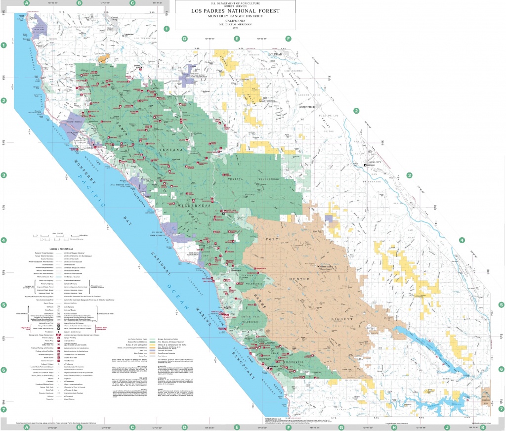 Map Of Northern California National Forests – Map Of Usa District - California Forests Map