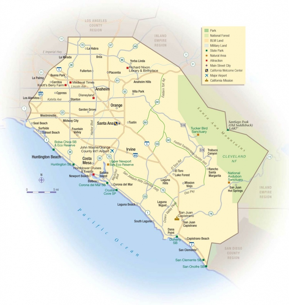 Map Of Orange County California Beaches – Map Of Usa District - Newport California Map