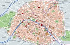 Printable Map Of Paris City Centre