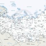 Map Of Russia Political   Printable Map Of Russia