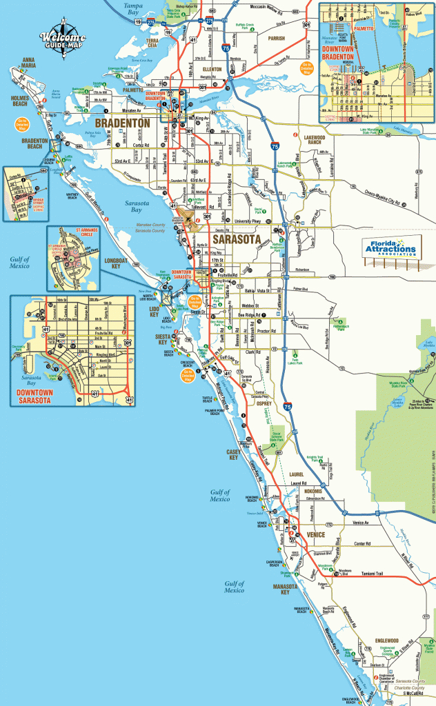 map of siesta key florida