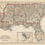 Map Of South Carolina, Georgia, Florida, Alabama, Mississippi, And   Florida Louisiana Map