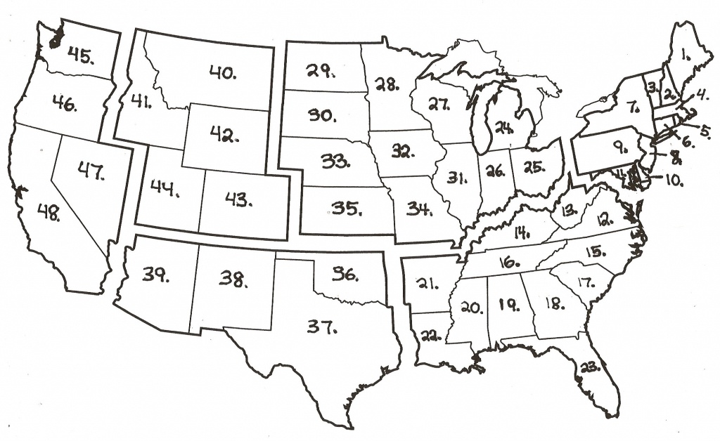 Map Of Southern States And Capitals And Travel Information - States And Capitals Map Quiz Printable