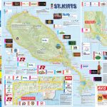Map Of St. Kitts & Nevis   Caribbean Islands Maps And Guides   Printable Map Of St Simons Island Ga