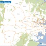 Map Of Sydney Council Areas (With Amalgamations) – Voommaps   Printable Map Of Sydney Suburbs