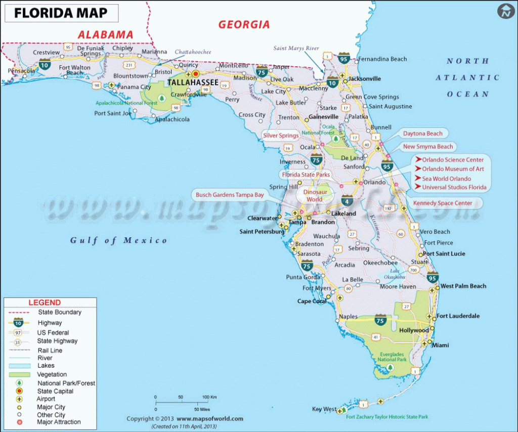 Map Of Tallahassee Fl Florida | D1Softball - Tallahassee On The Map Of Florida