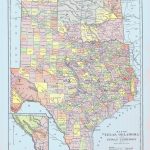 Map Of Texas, Oklahoma And Indian Territory. Hunt & Eaton, Fisk & Co   Map Of Oklahoma And Texas