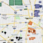Map Of The Houston Hoods, Gangs Sets, And Ghetto Areas   Show Map Of Houston Texas