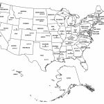 Map Of The United States With State Names And Capitals And Travel   United States Map With State Names And Capitals Printable