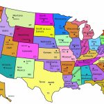 Map Of The Us States Labeled Best A Printable United America With 8   Map Of The United States With States Labeled Printable
