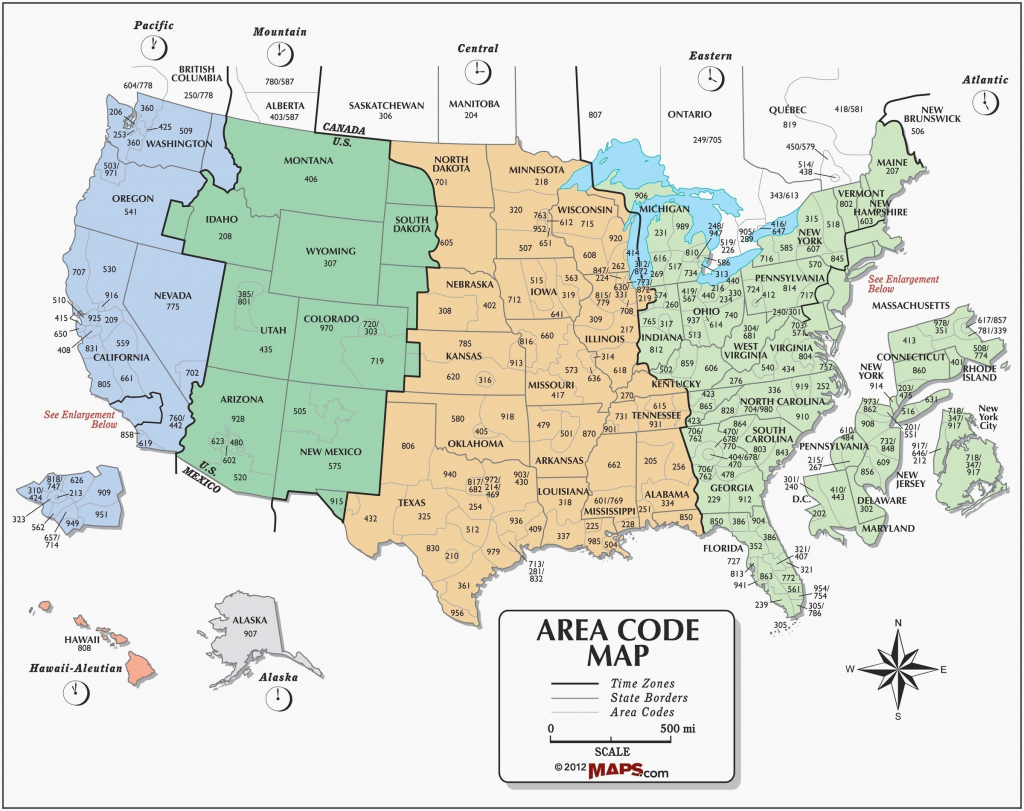 Map Of The Us With Time Zones Us Timezones Awesome Printable Us Time - Printable North America Time Zone Map