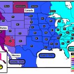 Map Of Time Zone In Usa And Travel Information | Download Free Map   Printable North America Time Zone Map