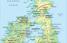 Printable Map Of England And Scotland