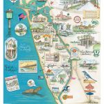 Map Of Venice, Florida "the Island Of Venice" In 2019 | State Of   Map Of South Venice Florida