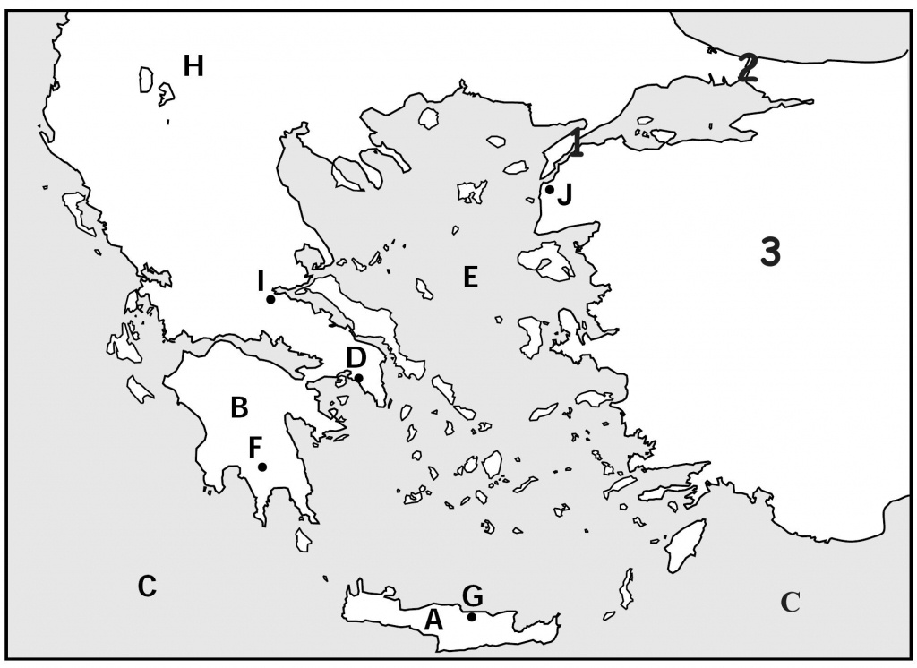 Map Quiz, Ancient Greeks For Kids | Homeschooling | Map Quiz - Map Of Ancient Greece Printable