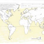 Map Quizzes   Hathaway World History And Geography   Continents And Oceans Map Quiz Printable