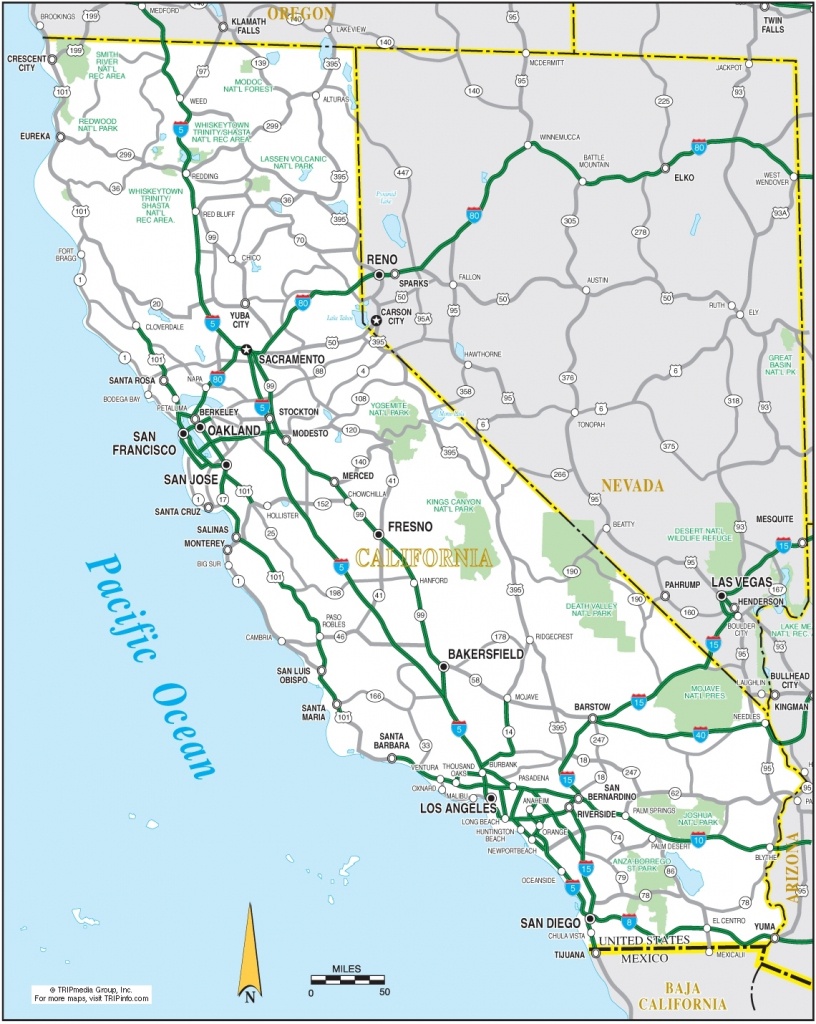 Map Reference Road Map Of Nevada And California Reference For Map Road Map Of California And Nevada 