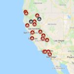 Map: See Where Wildfires Are Burning In California   Nbc Southern   2017 California Wildfires Map
