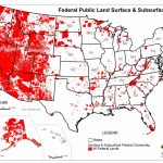 Map Showing Stunning Extent Of Federal Controlled Land   Texas Public Land Map