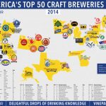 Map: The Top 50 U.s. Craft Breweries In 2014 | Vinepair   California Beer Map