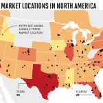 Map: Whole Foods Store Locations In U.s. | Fortune   Whole Foods In Florida Map